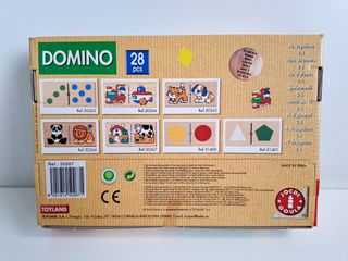 Dominó Infantil Madera Granja Juguete Educativo