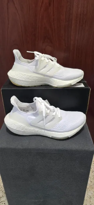 Adidas Ultraboost Zapatillas Running Blancas