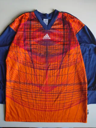 Camiseta de portero Adidas 2004 Codos acolchados