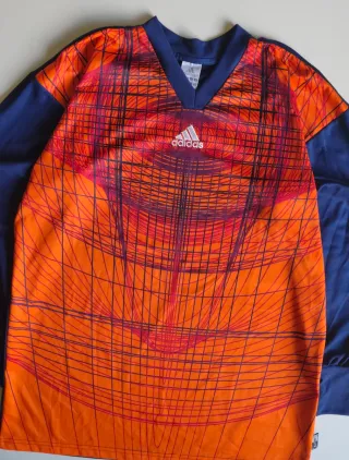 Camiseta de portero Adidas 2004 Codos acolchados
