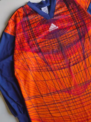 Camiseta de portero Adidas 2004 Codos acolchados