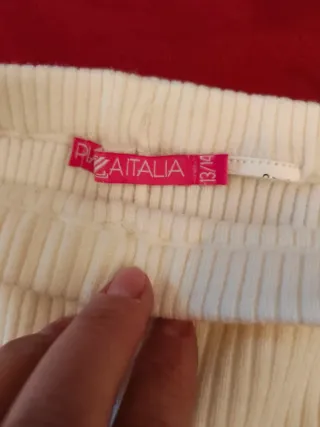 Leggings bambina coste Tg 13-14 anni