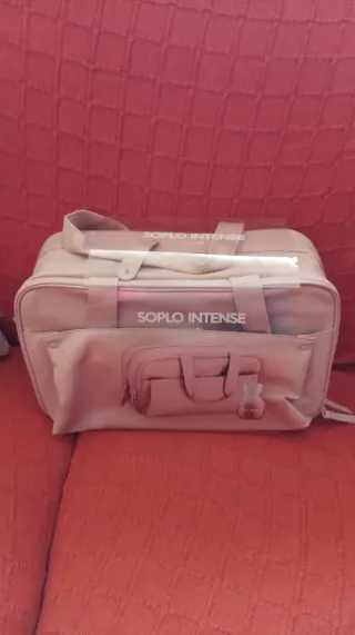 Lote colonia Soplo con bolso rosa