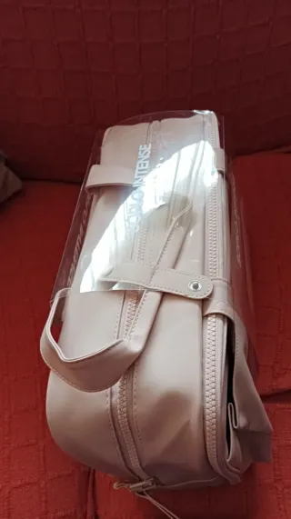 Lote colonia Soplo con bolso rosa