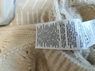 Chaqueta Punto Pieces Crudo Talla S