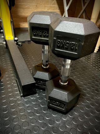 Rack de gimnasio completo