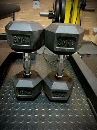 Rack de gimnasio completo