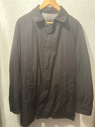 Massimo Dutti Gabardina interior Plumas Ligero