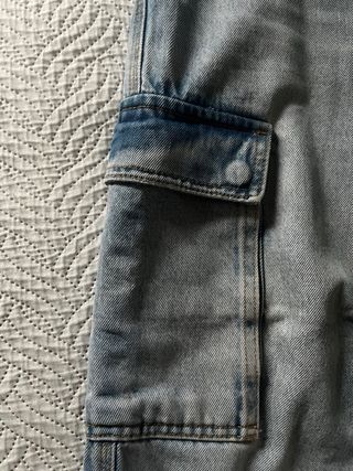 Vaqueros cargo rectos talla 36