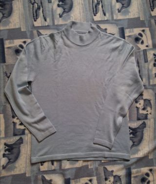 Dolcevita donna lana celeste taglia M