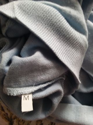 Dolcevita donna lana celeste taglia M