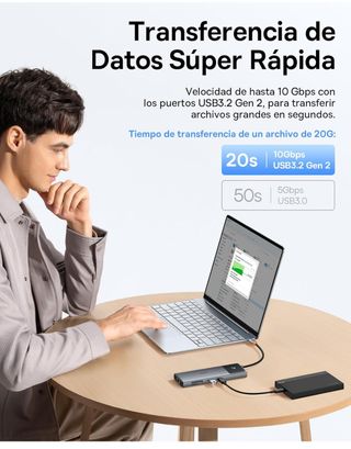 Baseus Hub USB-C 10 en 1 Docking station