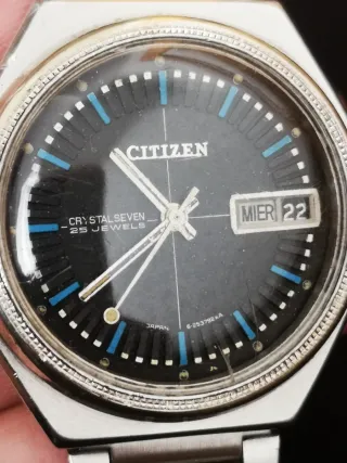 Reloj Citizen Crystal 7 25 Jewels