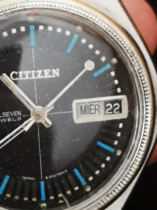 Reloj Citizen Crystal 7 25 Jewels