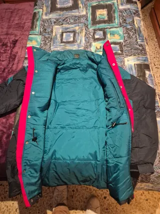 Chaqueta de nieve multicolor