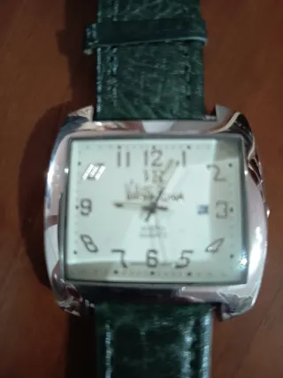 Reloj VR Cuarzo Acero Correa Verde