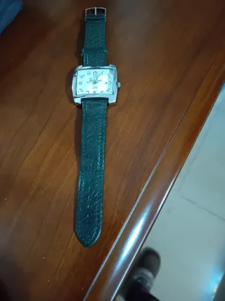 Reloj VR Cuarzo Acero Correa Verde