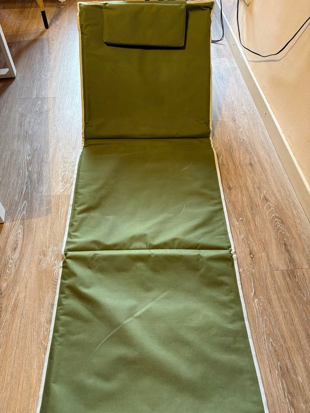 Esterilla plegable Rocktrail con respaldo