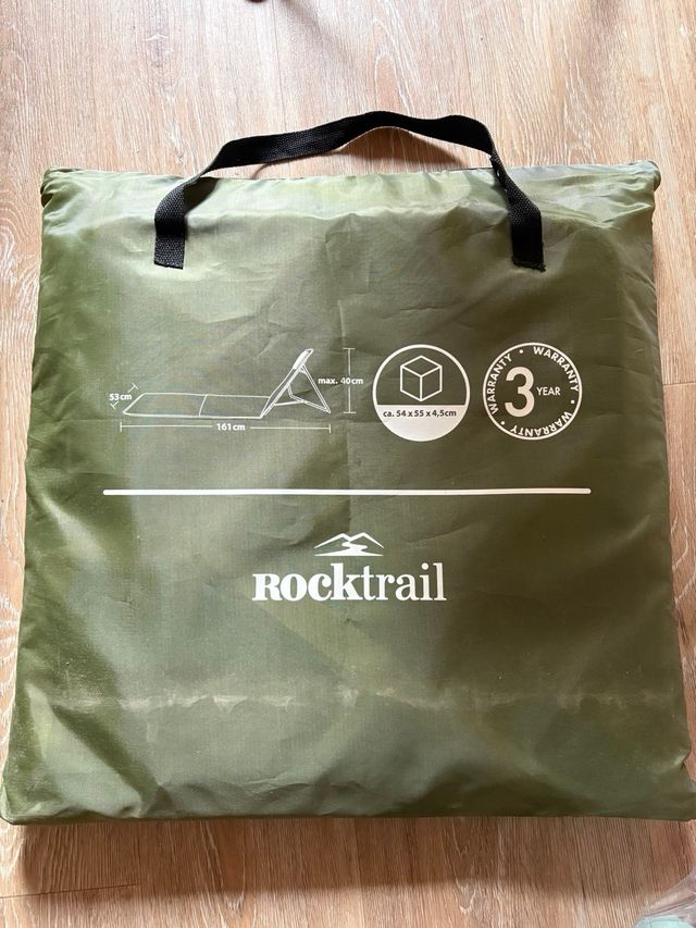Esterilla plegable Rocktrail con respaldo