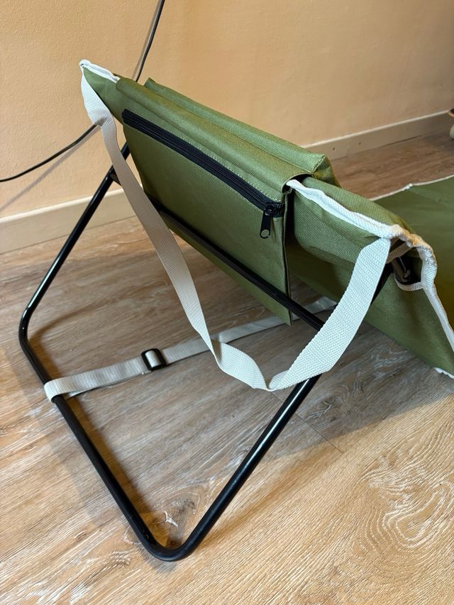 Esterilla plegable Rocktrail con respaldo