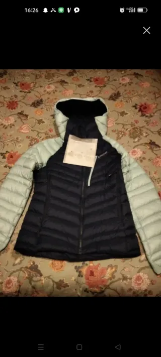 Chaqueta Plumas Simond Mujer Azul