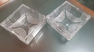 Caja, joyero cristal tallado. Su peso 999 kg