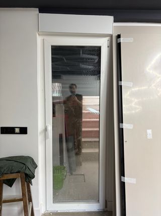 Puerta seguridad acristalada