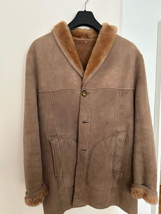 Chaqueta Piel Mouton Hombre Marrón