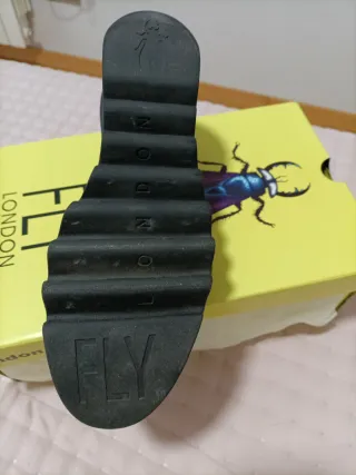 Zapatos Fly London Talla 40 negro