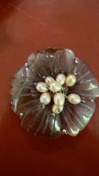 Ciondolo Agata e Perle di Fiume