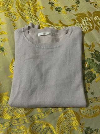 Maglione Candida lurex beige M/L