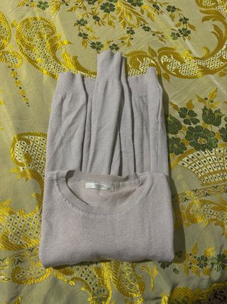 Maglione Candida lurex beige M/L