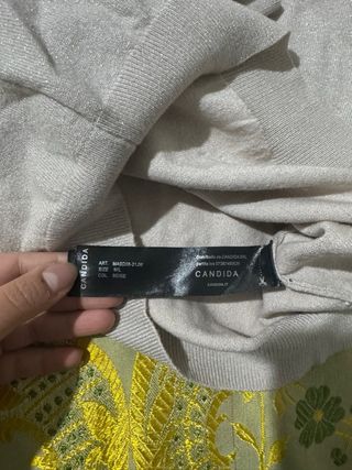 Maglione Candida lurex beige M/L