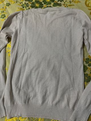 Maglione Candida lurex beige M/L