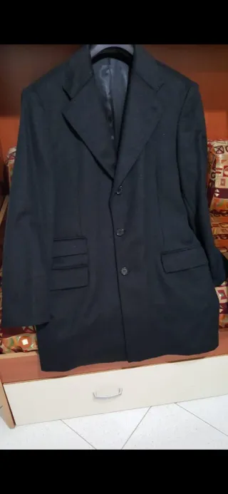 Cappotto uomo nero