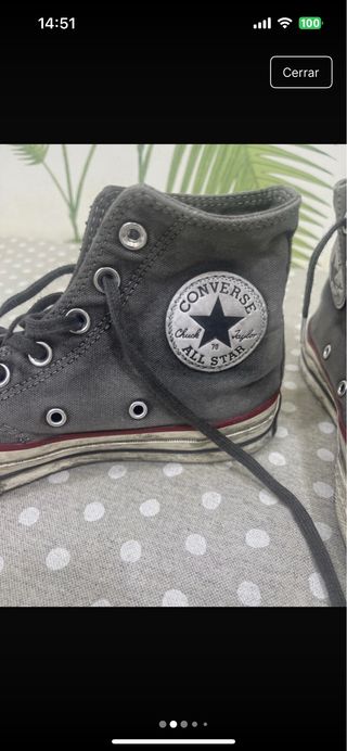 Converse Chuck 70 Mujer Smoke Gris