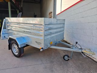 Remolque volquete galvanizado