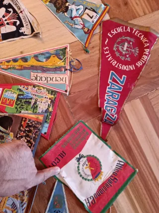 Lote 15 Banderines Antiguos