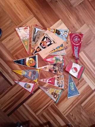 Lote 15 Banderines Antiguos