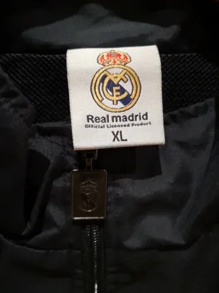 Chaqueta Real Madrid Negra