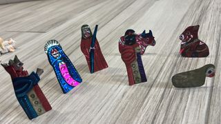 Figuras Nacimiento Metal Misterio