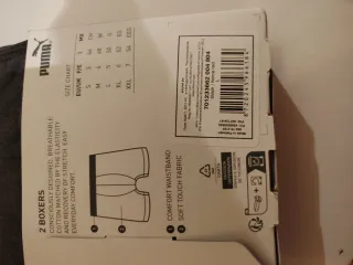 Pack 2 boxers Puma Talla L