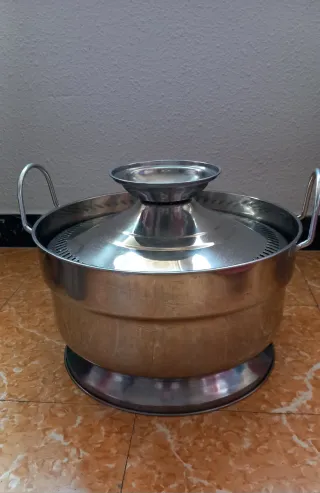 Tetera y Olla de Acero Inoxidable