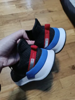 Zapatillas Adidas Hombre Negras Rojas