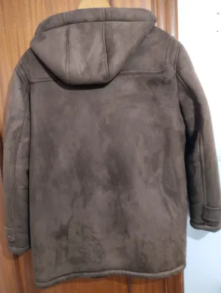 Abrigo de invierno hombre con capucha