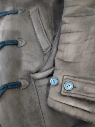 Abrigo de invierno hombre con capucha