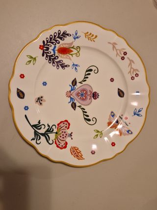 Piatto portata d.30,5 cm in porcellana Bitossi Hom