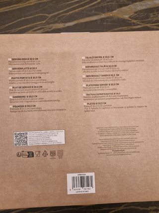 Piatto portata d.30,5 cm in porcellana Bitossi Hom