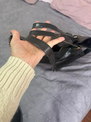 Bolso Bimba y Lola Negro Mano y Bandolera