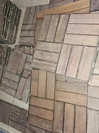 RUNNEN Suelo exterior terraza Acacia